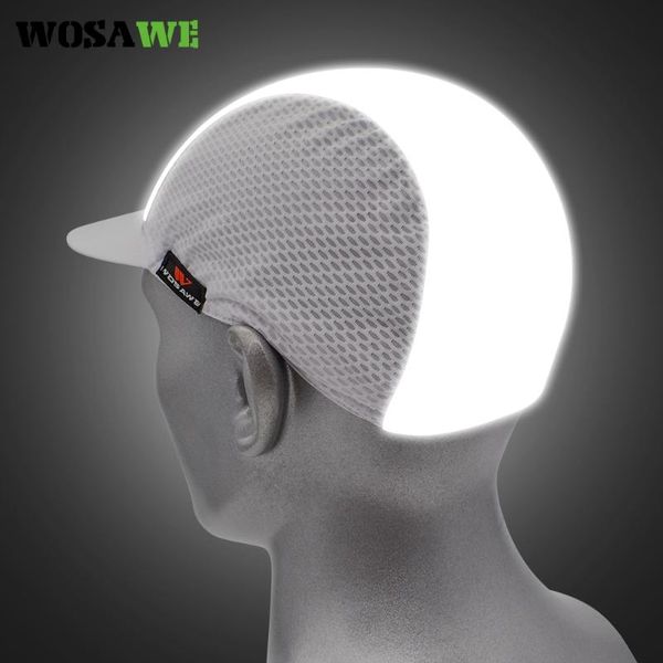 

reflective sport hat women men summer breathable keep cool fashion caps high cycling runing fishing & masks, Black
