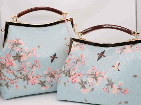 

doudou uniform bag, cheongsam antique single shoulder gift gift, dinner handmade women's gold evening bags