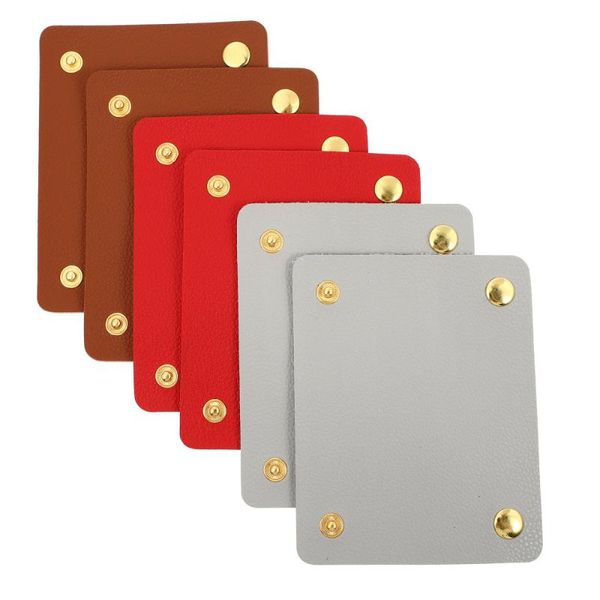 

storage bags 6pcs bag handle wraps diy making supplies pu leather grips gift