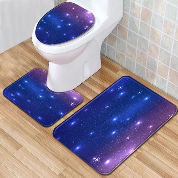 

cushion/decorative pillow 3pcs/set bath carpets set flannel anti-slip kitchen bathroom mats toilet rug washable car seat floor pads