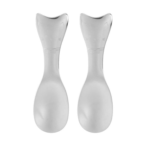 

spoons 2pcs 304 stainles steel children tableware cartoon spoon