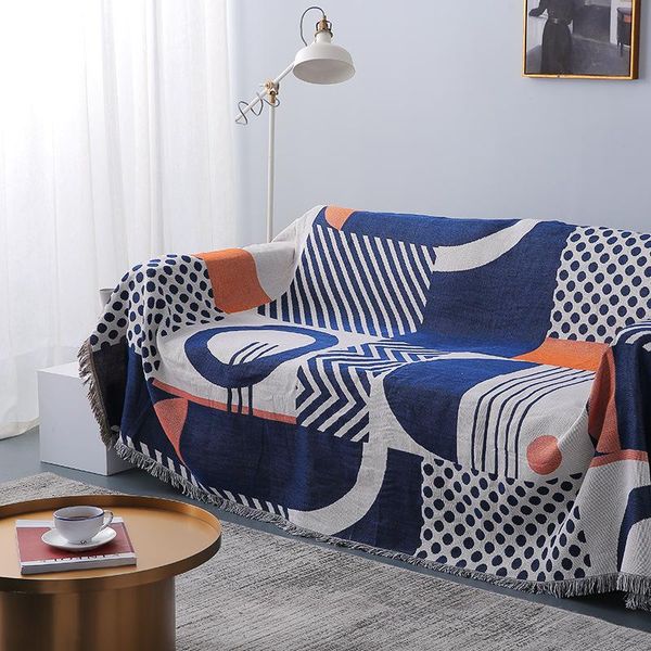 

blankets decorative dust cover for furniture household warm knitted bedspread picnic blanket plaid travel comforter