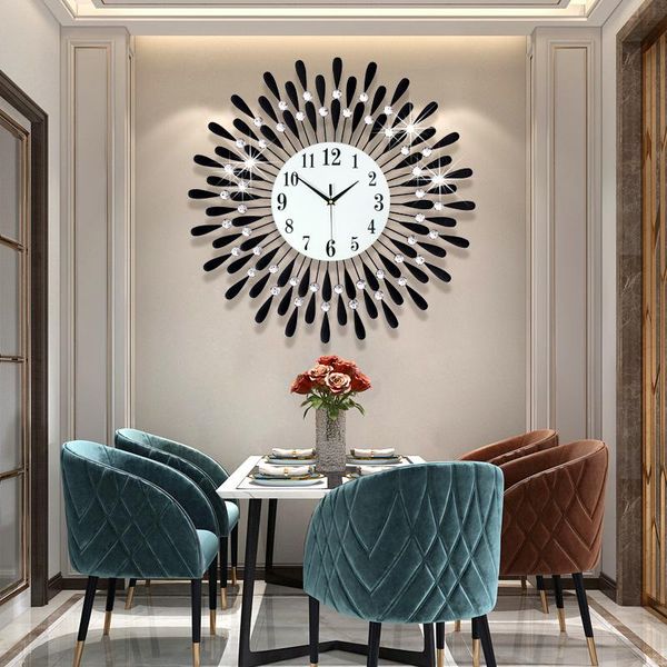 

selling wall clock fashion simple home living room decoration creative clocks