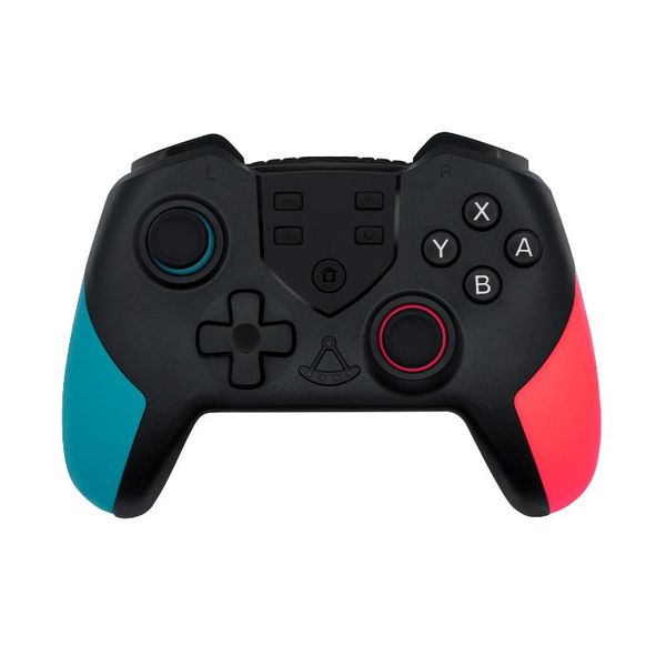 

game controllers & joysticks t23 dual vibration wireless controller gamepad with wake-up function macro for switch lite gaming conso