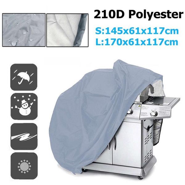 

chair covers heavy duty grill waterproof bbq cover barbecue bag outdoor rain anti dust protector for gas charcoal electric barbe
