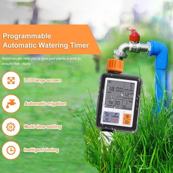 

garden sprinklertimer fully automatic electronic timer water spraying controller for liquid crystal display screen watering equipments