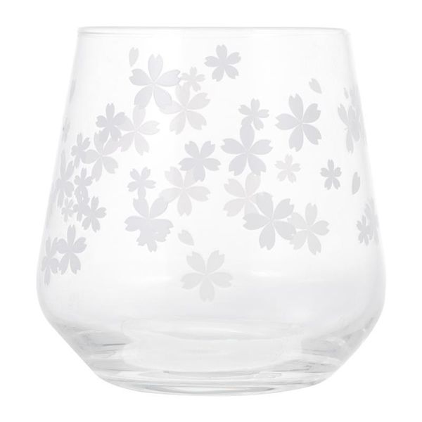 

wine glasses household creative cherry blossoms cold color changing glass cup 400ml