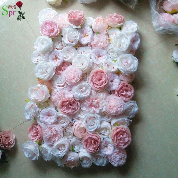 

decorative flowers & wreaths spr 2.4m*2.4m wall higher quality 3d flower wedding backdrop artificial table runner centerpiece decorativ flor