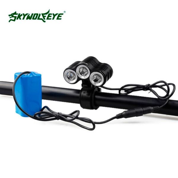 

high power bicycle light led headlight portable rechargeable headlamp lanterns