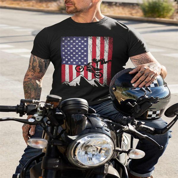 

summer t-shirt men's casual sports short sve motorcycle 3d digital print street hip hop t-shirt s00, White;black