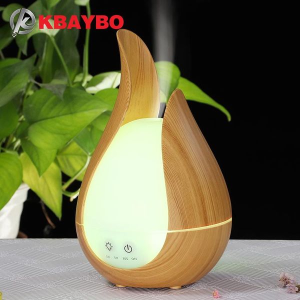 

1pcs kbaybo air humidifier aroma essential oil diffuser 7 colors led night light cool mist maker aromatherapy for home office humidifiers