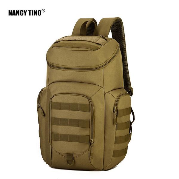 

outdoor bags nancy tino tactical military backpack 40l men waterproof molle system 15 inches lapcamping bag travel rucksack