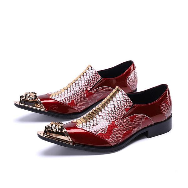 2021 Японский Тип Мода Мужская Обувь Новый дизайн Заостренный Железный Носок Натуральные Кожаные Обувь Мужчины Вечеринка и Свадьба Запатос