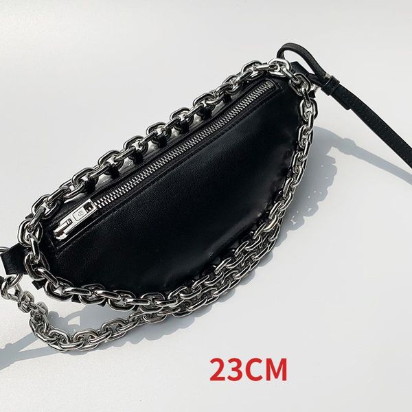 

duffel bags luxury designer brand fashion classic lady t waist bag chain chest handbag single-shoulder a2