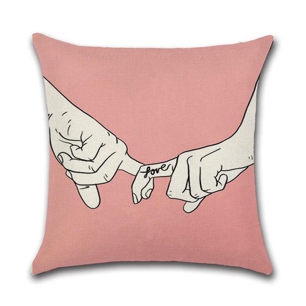

pillow case romantic valentines day gift for girlfriend i love you cushion cover sweet wedding decoration birthday party