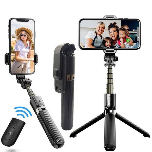 

Remote Control Tripod Extendable Bluetooth Selfie Stick Handheld Monopod Mini Foldable For Smartphone Monopods