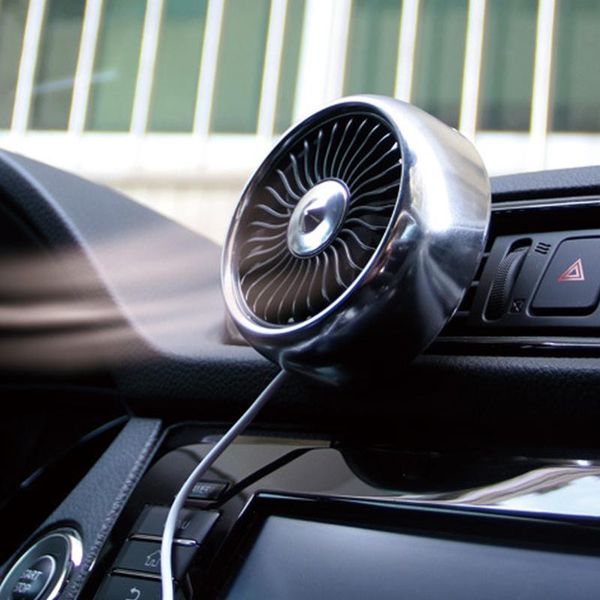 

electric fans multi-function automotive supplies car air conditioning fan wind outlet center console usb regulate the expansion of automobil