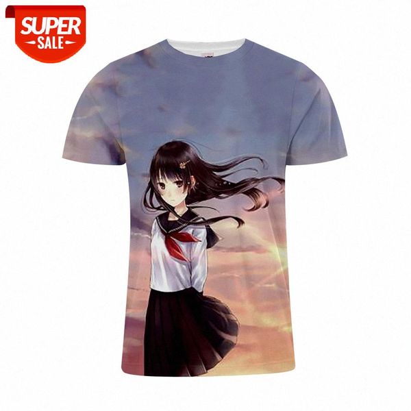 

loose anime men and women couples with fashion men's casual t-shirt #fm1w, White;black
