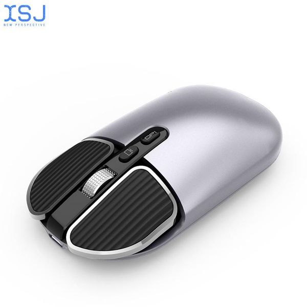 

mice 2.4g bluetooth dual-mode wireless mouse 5 million times mute switch design rechargeable office gaming abs light and thin