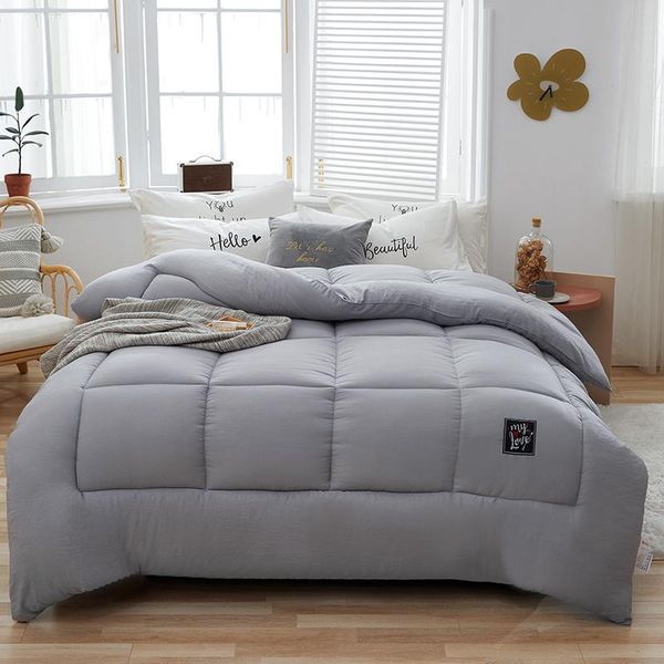

feather velvet cotton quilt thickened warm winter home/el spring and autumn core air-conditioning comforters & sets