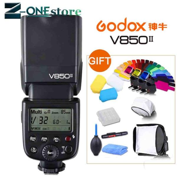 

godox v850ii built-in 2.4g gn60 wireless x system li-ion camera flash speedlite for pentax flashes