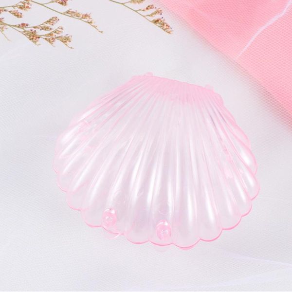 

gift wrap 10 pcs shell candy box party favor holders wedding birthday accessories decorations supplies (transparent)