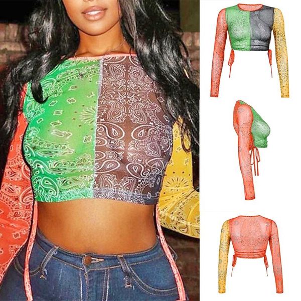 

color matching print short pleated mesh t-shirt o-neck female summer casual women's, White