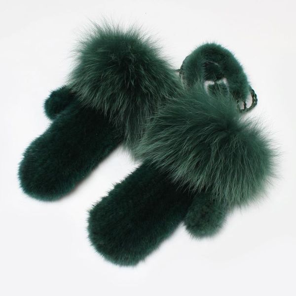 

five fingers gloves lady genuine women good elasticy natural fashion knitted luxury real, Blue;gray