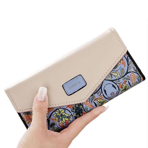

wallets long purse women wallet ladies dollar price pu leather bag printing designer clutch women's female lm4163mf, Red;black