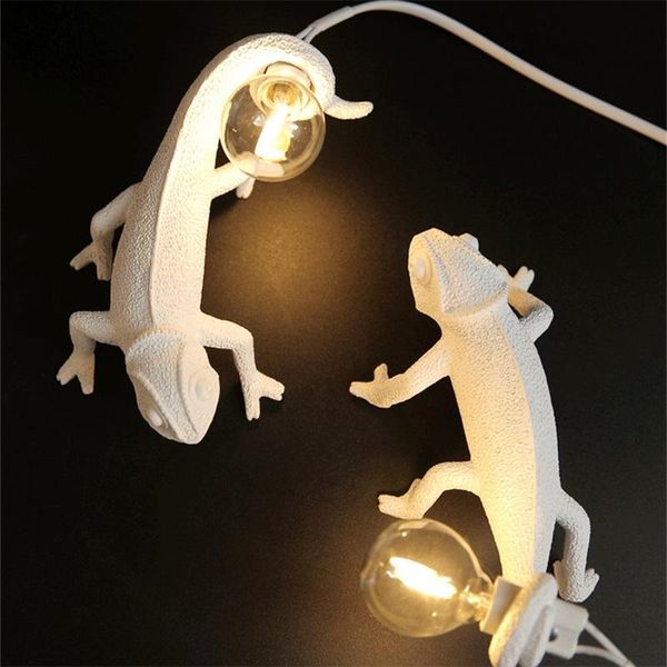 

wall lamps fairy sconces contemporary creative cartoon chameleon led light for home decoration