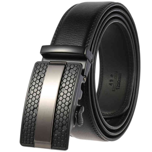 

new men's business automatic buckle belt ly25-0352-1, Black;brown