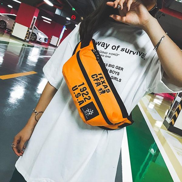 

waist bag men and women fanny pack chest bags fashion banana hip package female oxford cloth bum packs crossbody