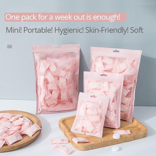 

towel mini portable travel dry compressed coin disposable pure cotton face baby wipes tablet tissue outdoor washcloth
