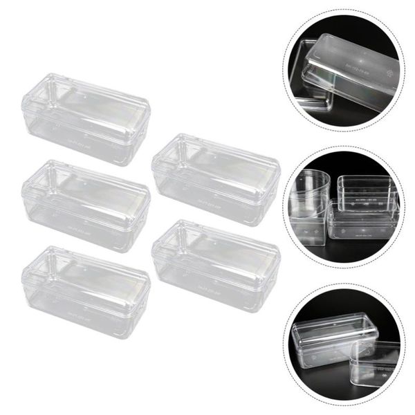 

gift wrap 5pcs practical cake box container dessert storage with lid