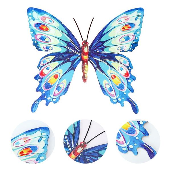 

garden decorations 1pc iron decors three-dimensional hanging (random color)