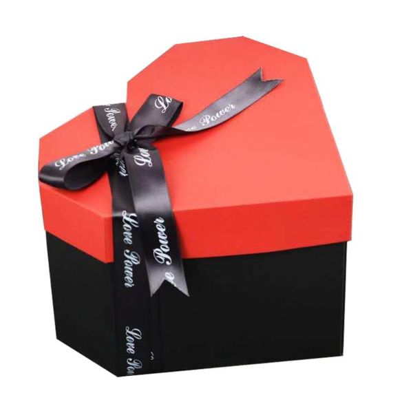 

gift wrap 1pc diy packing box festival wrapping heart shaped
