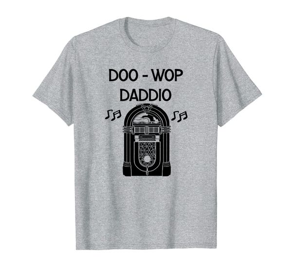 

doo wop daddio shirt jukebox 1950s harmony music, White;black