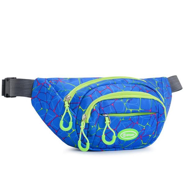 

outdoor bags waterproof nylon multifunctional waist bag anti-theft men's sports