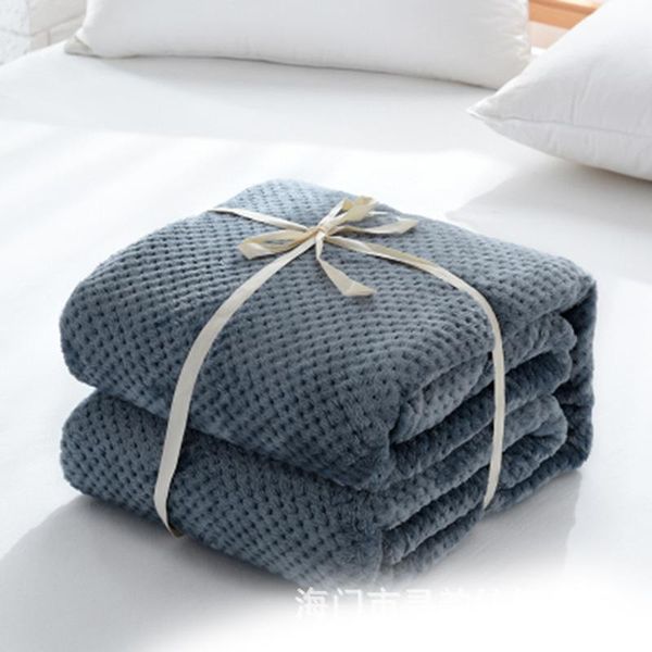 

blankets thicken dog blanket autumn and winter teddy golden retriever kennel cushion quilt cat pet supplies