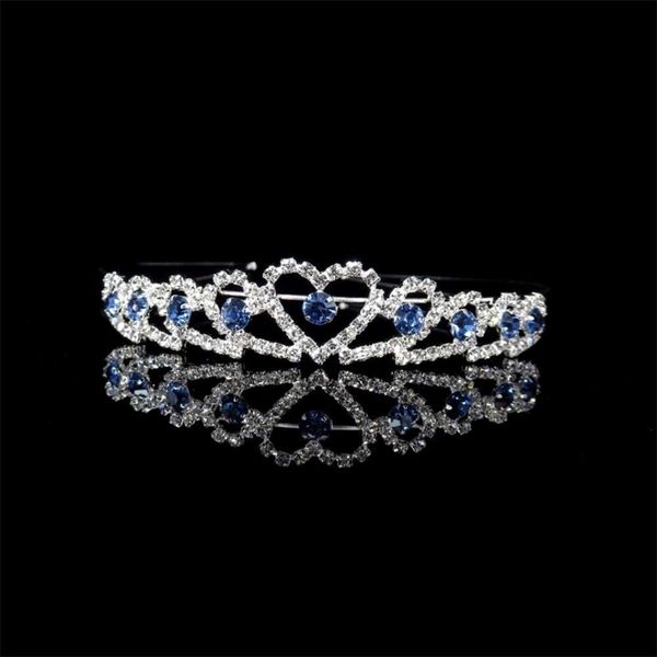 

new rhinestone hairband children's headband fashion headdress, Silver