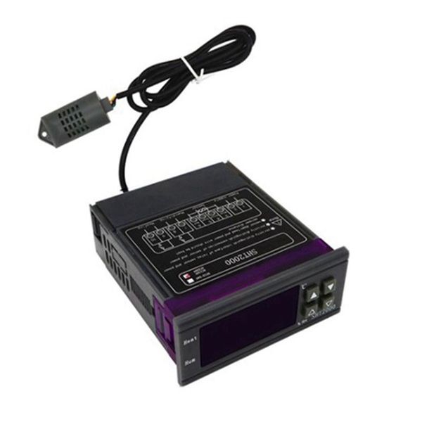 

smart home control sht2000 dc12v intelligent digital display temperature lcd humidity controller monitor