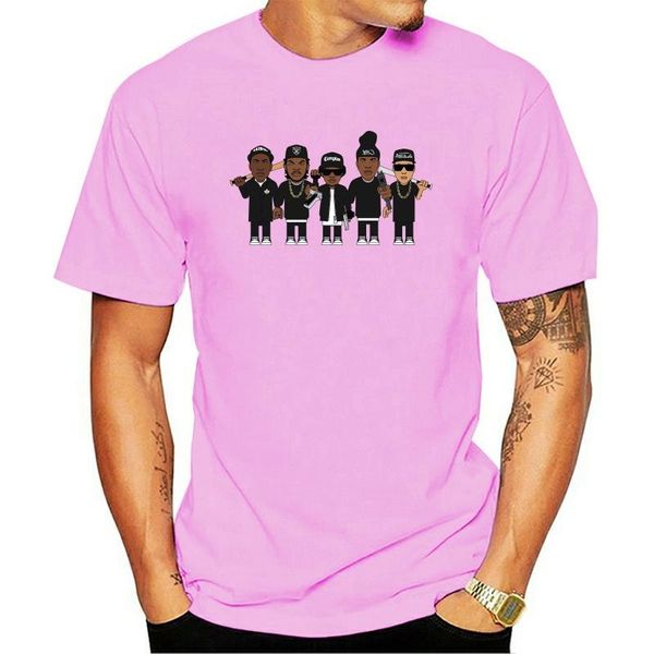 

men's t-shirts 2021 t-shirt n.w.a (niggaz wit attitudes) music theme hip hop groups personality pattern design men& short sleeve nwa, White;black