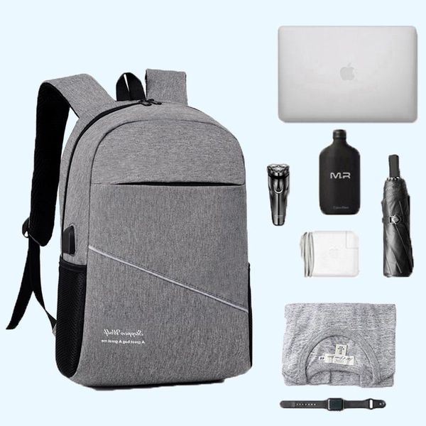 

backpack man lapusb charging computer backpacks casual style large bagpack business travel bag mochilas hombre back pack