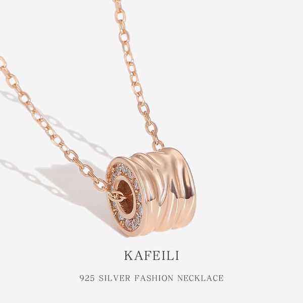 

s925 women's silver necklace, small size, texture, fashion, clavicle, wholesale