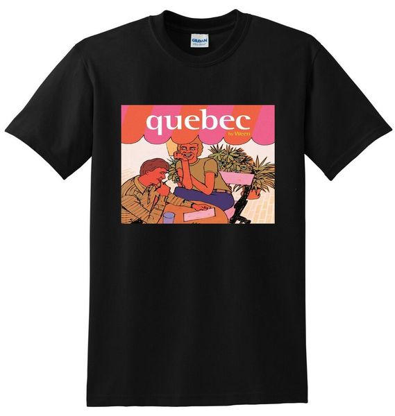 

ween t shirt quebec vinyl cd cover small medium large xl, White;black