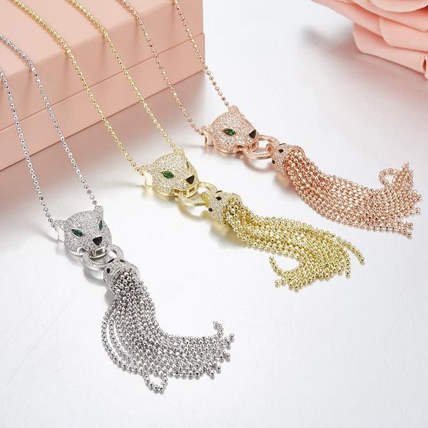 

earrings & necklace 925 sterling silver jewelry for women panther set gold color leopard earring ring bracelet