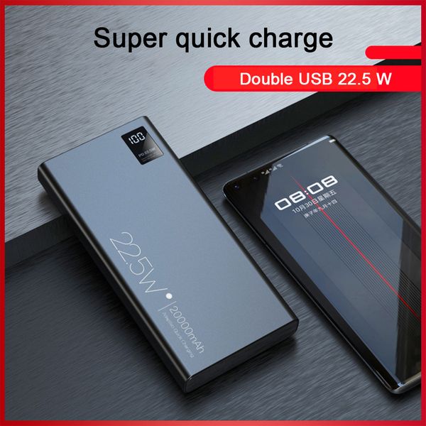 

qc3.0 usb type c power bank 50000mah fast charging poverbank mobile phone external battery