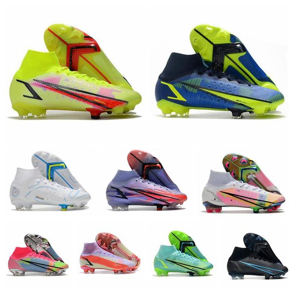 

with box 2022 designer sneakers shoes superfly 8 viii 360 elite fg soccer shoes xiv cr7 dream speed first main shadow recharge gear pack men