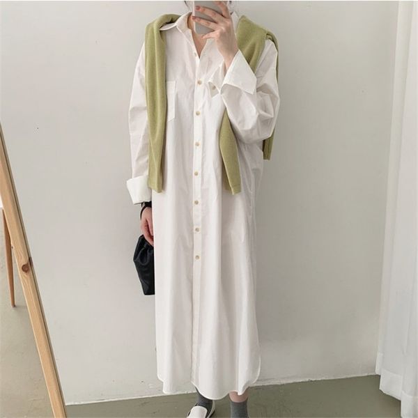 

female 2021 solid white elegant blue office lady dasse recreation dress long a446, Black;gray