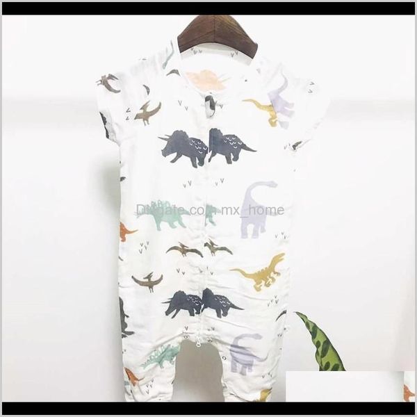 

bags nursery bedding baby maternity drop delivery 2021 mushroom baby sleeping kids romper muslin bamboo cotton toddle sack cute cartoon slee